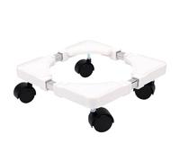 Dpofirs Support de Processeur Mobile avec Roulettes pour un Support Robuste et un Accès Pratique, Réglable de 22 à 36 Cm, Idéal pour les Boîtiers D'ordinateur et les Distributeurs D'eau (WHITE)