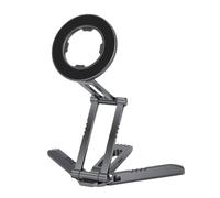 Dpofirs Support de Téléphone Magnétique Pliable, Trépied de Bureau Rotatif à 360 Degrés, Support pour Téléphone pour Bureau, for Utilisation sur