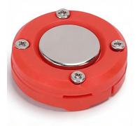 Dpofirs Support Magnétique de Montage de Voiture pour Micro Radio Mobile, Clip de Suspension de Micro CB pour MH-67A8J HYT SM16A1 QYT KT-8900, pour PMMN4090 HMN3596A RMN5052A CDM1250 (rouge)