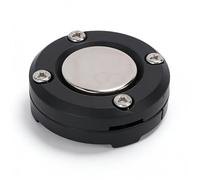 Dpofirs Support Magnétique de Montage de Voiture pour Micro Radio Mobile, Clip de Suspension de Micro CB pour MH-67A8J HYT SM16A1 QYT KT-8900, pour PMMN4090 HMN3596A RMN5052A CDM1250 (BLACK)