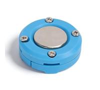 Dpofirs Support Magnétique de Montage de Voiture pour Micro Radio Mobile, Clip de Suspension de Micro CB pour MH-67A8J HYT SM16A1 QYT KT-8900, pour PMMN4090 HMN3596A RMN5052A CDM1250 (BLUE)