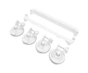 Dpofirs Support Ventouse Satellite, Montage sur Verre, pour Usage Extérieur | Kit de montage de plat Stable en ABS, avec ventouses sous vide, pour fenêtre de voiture, toit ouvrant, conduite en