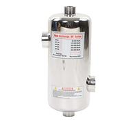 Dpofirs Swimming Pool Heaters, 40KW Pool Heat Exchanger, Burning Hot Tub, MF 135 Heat Exchanger PoolSpa Swimming Solar Heating, Maximum Operating Temperature: 230F