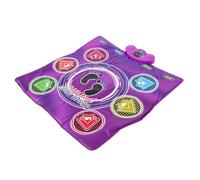 Dpofirs Tapis de Danse pour Enfants, Jouet avec 6 Boutons Lumineux et pour la Pratique de la Danse, Cadeau d'anniversaire pour Les Enfants de 3 à 12 Ans