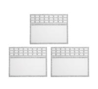 Dpofirs Tapis de Perles Rectangulaire, Plateau de Perles en Feutre 3 Pièces avec échelle en Centimètres et Grille, en Feutre Anti-roulis avec Pince à épiler en Acier Inoxydable, pour Bricolage,