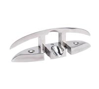 Dpofirs Taquet D'arrimage de Bateau en Acier Inoxydable Hautement Poli pour Yacht Marin RV, Taquet de Quai de 8 Pouces pour Bateaux, Attache de Corde Facile pour Hors-Bord