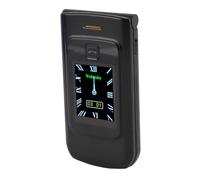 Dpofirs Téléphone Mobile des Personnes âgées, Transmission Vocale pour Les Téléphones Portables des Flips Seniors pour l'appel Téléphonique (Black)