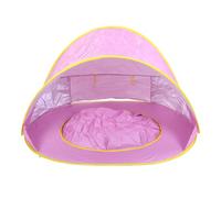 Dpofirs Tente de Plage Pop-up, Abri Solaire Portable Facile à Installer avec Piscine Intégrée pour Bébés Enfants, Camping en Plein Air, Pique-Nique sur la Plage