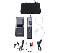 Dpofirs Testeur Ethernet Multifonctionnel avec Détection POE et Analyse IP Analyseur de Vitesse Ethernet pour Test de Câbles RJ11 RJ45 CAT5 CAT6 adapté aux Techniciens Informatiques (Traceur de