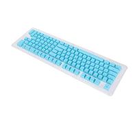 Dpofirs Touches de Clavier, 114 Touches PBT OEM Hauteur Deux Couleurs D'injection Transmission de la Lumière Mécanique Clavier Keycap (Mini Bleu Ciel)