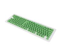 Dpofirs Touches de Clavier, 114 Touches PBT OEM Hauteur Deux Couleurs D'injection Transmission de la Lumière Mécanique Clavier Keycap (Mini Fromage Vert)