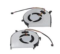 Dpofirs Ventilateur de Refroidissement CPU + GPU for GE62 GE72 PE60 PE70 GL62 GL72 GP62 GP72 MS 16J1 MS 16J5 MS 1791 MS 1795 Série, Ventilateur CPU 3 Broches Remplacement du