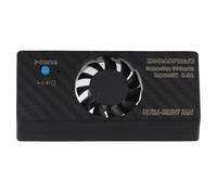 Dpofirs Ventilateur de Refroidissement pour Appareil Photo, Fonctionnement Silencieux et Efficace pour Appareils Photo A7M3, A7R4, A7RIII, A7III, A9II avec écran Pliable, Matériau ABS