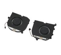 Dpofirs Ventilateur de Refroidissement pour Ordinateur Portable pour Connecteur d'alimentation 4Pin pour XPS 15 9570 7590 Series 008YY9 0TK9J1 (Ventilateur de Refroidissement CPU