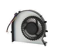 Dpofirs Ventilateur de Refroidissement pour Ordinateur Portable pour Probook 450 455 470 G1, Connecteur d'alimentation 4 Broches en Alliage D'aluminium pour Ordinateur Portable,