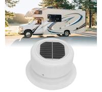 Dpofirs Ventilateur de Ventilation Solaire pour Camping-car, avec Vis de Montage, Ventilateur de Ventilation à énergie Solaire, pour Camping-car, Remorque de Bateau, Hangar de Voiture de