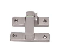 Dpofirs Verrouillage de Verrouillage de la Porte de Grange, 90 180 Degrés Lock de de Porte à Bascule, Serrure de sécurité Coulissante en Alliage en Zinc pour Garage de Salle de Bain Armoire Jardin