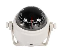 Dpofirs Voyager Support de Boussole à Montage sur Support pour Navigation | Boussole numérique, construction étanche ABS, pour bateau, caravane, camion, base de 2,36 pouces