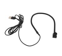 Dpofirs Webcam à écran central 1080p, webcam centre des yeux, USB 8 MP mise au point fixe FHD image microphone intégré Webcam à écran central Plug and Play