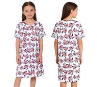 dPois Fille Costume pour L'Activité du Centenaire L'École pour Les Enfants Robe Grand Mère pour Filles Costume d'halloween Performance Scène Rose 4-5 Ans