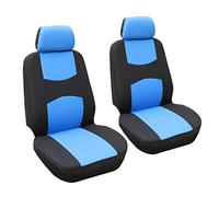 DPONHJ Housse Siege Voiture Avant pour Suzuki Across 2020-2025, Voiture Avant en Tissu Polyester, Couverture Couvre SièGe Auto Respirable, AntidéRapante Anti-Sueur, Accessoire,A Blue