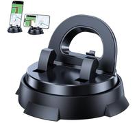 Dpptgh Redreeer Newly Improved Car Phone Holder, 360-Degree Rotatable Mobile Holder with Non-Slip Base, Universal Fit Strong Adsorption Dashboard Phone Mount for Car, No Installation Required