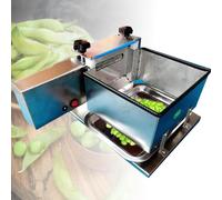DPQYJPP Décortiqueur Pois électrique, Machine à éplucher Pois Haricots Semi-Automatique, décortiqueur Commercial d'éplucheur de Pois de Haricots, pour Pois/soja/Haricots/Edamame