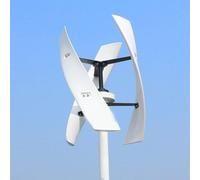 DPQYJPP Éolienne Verticale à Faible Bruit de 5000 W, kit d'énergie éolienne triphasé AC 12 V 24 V 48 V 220 V à axe Vertical pour la supplémentation énergétique Domestique,24V