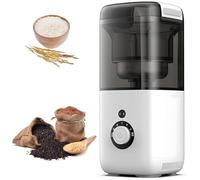 DPQYJPP Machine décortiquer Le Riz 300 W, séparateur Son Riz Automatique avec doseur, capacité 480 ML, 7 Vitesses pour Un décorticage précis, Production Riz Rapide 3 Minutes pour Maison.