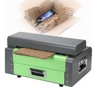 DPQYJPP Machine Rembourrage d'emballage nid d'abeille Papier,Machine découpe boîtes Carton alvéolé,Largeur Coupe 325mm/425mm/500mm,Vitesse 3m/Min,céramique,œuvres d'art,Tasses,Assiettes,500mm