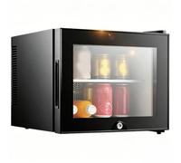 DPQYJPP Mini-congélateur vertical compact avec porte vitrée et serrure 20L