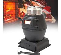 DPQYJPP Mini poêle à Bois d'extérieur, poêles Camping, Chauffage Tente Compact Portable, Petit brûleur à Bois avec fenêtre visualisation en Verre, pour Chauffer Cuisine, Camping, randonnée