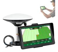 DPQYJPP Système Guidage Tracteur autoguidage GPS et GNSS précision 7pouces | Système guidage agricole haute précision écran tactile,guidage par lignes a-b,pulvérisation,fertilisation,semis,travail sol.