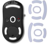 DPS Glides for Logitech G PRO Wireless-2 sets of replacement mouse feet,speed pads,rounded edges,stickers,PTFE material,perfect fit-upgrade kit for