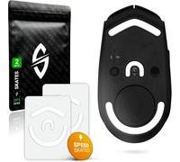 Dps Glides (Lot De 2) Pour Logitech G309 ¿ Ultra Rapides, Arrondis, Faible Friction, Durables ¿ Patins De Souris De Rechange ¿ Accessoire Souris Gaming