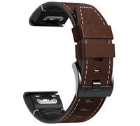 DPSQQ Bracelet de Montre, élégant en Cuir 26 mm, Changement Facile, Accessoire Portable adapté aux Montres intelligentes 7X 7 6X 6(Coffee)