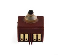 DPST NO Interrupteur à bouton-poussoir pour meuleuses GWS6 8-100 | Pour une construction durable en plastique et en métal, couleur aléatoire, taille compacte 2,8 x 2,5 x 3 cm, boîtier robuste