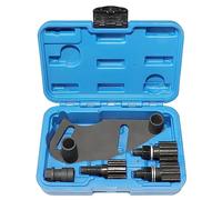 DPTOOL Kit d'outil de blocage de courroie de distribution pour arbre à cames moteur Compatible avec Renault 1.8 2.0 16V F4P F4R Clio Megane Espace Remplace MOT 1509-01, MOT 1801, KM-6244