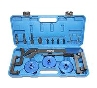 DPTOOL Kit d'outils de Calage d'arbre à cames Compatible avec Audi VW 2.0T, 2.4, 2.8, 3.0T, 3.2T, 4.2, 5.2 Moteur T40133 T40070 T40026 T40071 T40058 T10172 T40069 T10035 Kit de 19 clés de réglage