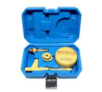 DPTOOL Outil de remplissage d'huile de transmission en métal compatible avec Mercedes Benz 725.0 à 9 vitesses - Adaptateur de remplissage de transmission de rechange 725 589 02 90 00, 725 589 00 90 00