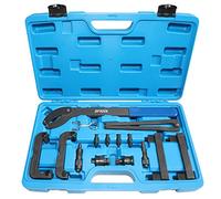 DPTOOL Outils Arbre à cames Outil de Verrouillage pour VW 2.0, 2.4, 2.8, 3.0T, 3.2, 4.2, 5.2 Moteur A4 A6 A6L A8 Q5 Q7 R8 303212 T40133 T40070 T40058 T10172 Outils de Courroie de Distribution