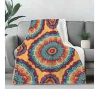 Dpvbffx Plaid Lit Viking 2 Personnes, Jeté de Canapé Guerrier Hache Mythe Nordique, Couverture Polaire 150x220 cm, Couverture en Flanelle Chaude Doux Légère pour Printemps Été Automne Hive