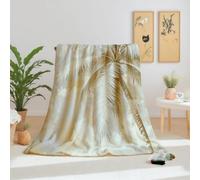 Dpvbffx Plaid Mid Century Minimaliste 200x200, Couverture Abstrait Ligne Portrait Art Moderne 2 Personnes, Jete de Canape Grande Taille, Couverture Lit Chaude Légère pour Pique Nique Camping Voyager