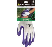 Delta Plus Gants tricot polyester DPVV733VL07 – paume enduite mousse latex – Taille 7