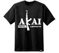 DPX-1 Akai Digital Weapons T Shirt (S-3XL) Technics Serato Korg Roland Traktor (Large)