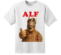 DPX-1 Alf Rétro TV 80's Classique T-Shirt Drôle Alien Life Force Vintage - Multi, S