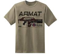 DPX-1 Hommes Aliens Armat M41a Pulse Rifle T-Shirt Xenomorph Nostromo Film - Sable, L 42/44"