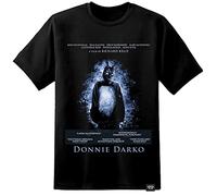 DPX-1 Hommes Donnie Darko Affiche du Film T-Shirt Frank Le Lapin Film d'horreur - Noir, M