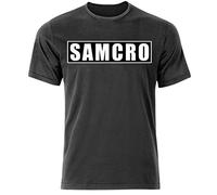 DPX-1 Hommes Samcro T Shirt (S-3XL) Redwood Original Reaper Patch (XL)