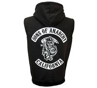 DPX-1 Samcro sans Manches Sweat à Capuche (S-2XL) Jax Teller Opie Samcro (M)